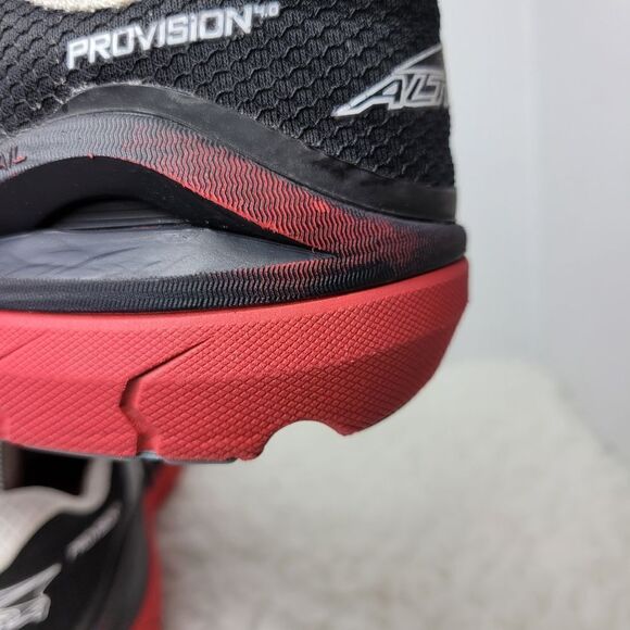 Altra Provision 4 Mens Size 10 Running Hiking Shoes Black Grey Red Sneaker - Picture 7 of 11